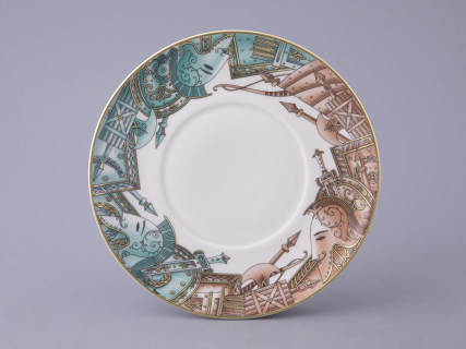 Чашка с блюдцем в подарочной упаковке, форма Охотничий, рисунок Триумф Штандарт Победы, арт. 81.32468.00.1, 