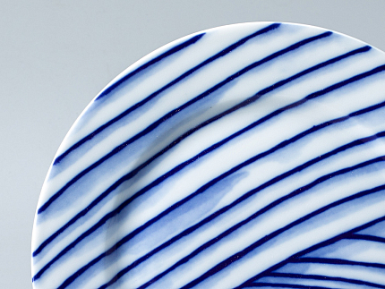 Тарелка мелкая 215 форма Европейская - 2 рисунок Реки России. Амур арт. 80.35354.00.1