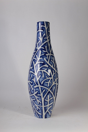 Ваза для цветов Высокая Зимние деревья  арт. 60.08472.00.1