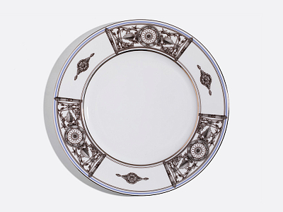 Сервиз столовый на 6 персон 18 предметов, форма Европейская, рисунок Серебряный город, арт. 81.11461.00.1