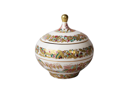 Сахарница Яблочко Пейзажный фриз арт. 80.01116.00.1