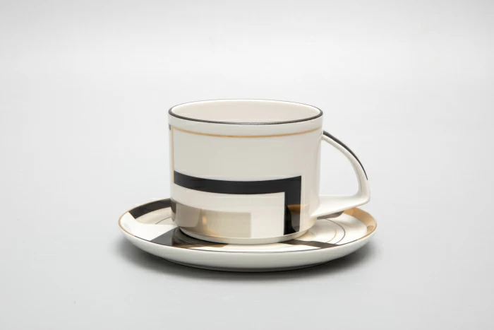 Чашка с блюдцем чайная форма Баланс рисунок Проект 2 арт. 81.28762.00.1, 