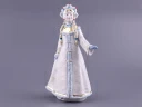 Скульптура Снегурочка-снежинка Девочка Снегурочка арт. 82.39709.00.1, 