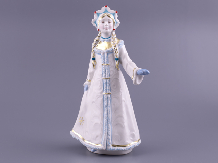 Скульптура Снегурочка-снежинка Девочка Снегурочка арт. 82.39709.00.1, 