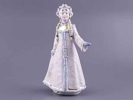 Скульптура Снегурочка-снежинка Девочка Снегурочка арт. 82.39709.00.1