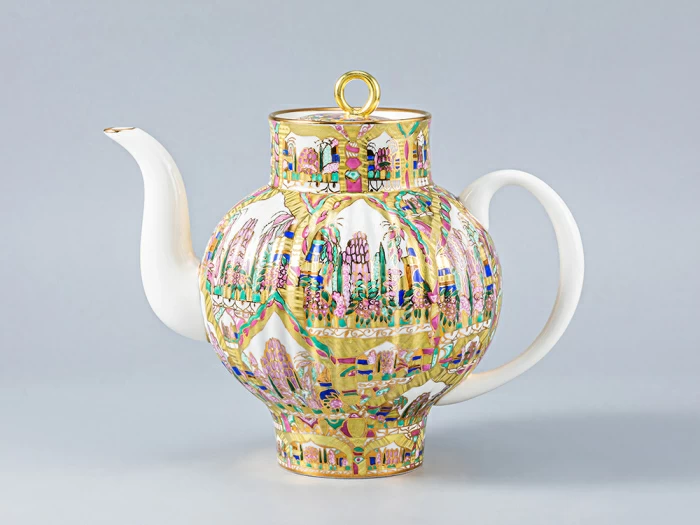 Чайник, форма Волна, рисунок Весенние пейзажи, арт 80.00427.00.1, 