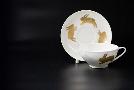 Сервиз чайный 13 предметов на 6 персон, Снежное утро, на форме Купольная, арт 61.20983.00.1