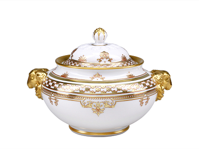 Сервиз чайный форма Александр III рисунок Рококо, 6 персон 14 предметов арт. 81.24942.00.1