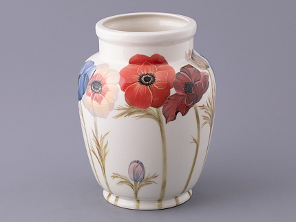 Ваза форма Китайская малого размера, рисунок Анемоны, арт. 80.48119.00.1