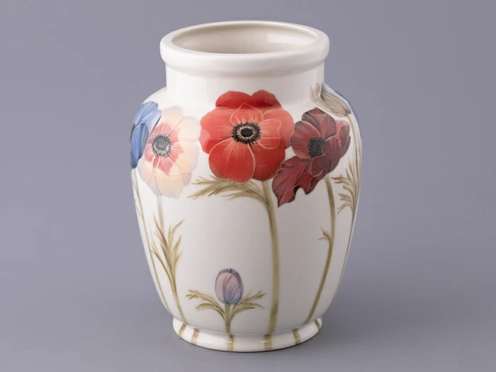 Ваза форма Китайская малого размера, рисунок Анемоны, арт. 80.48119.00.1, 
