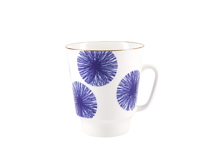 Чашка с блюдцем 165 мл форма Майская рисунок Fresh, арт. 81.27370.00.1