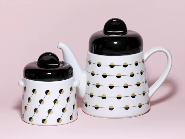 Чайник форма Колокол рисунок Балтийский берег 1, арт. 80.45185.00.1, 