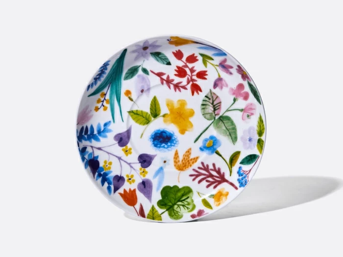 Бокал с блюдцем форма Ленинградский рисунок Primavera (Примавера), арт. 81.34502.00.1, 