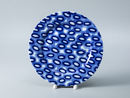 Тарелка мелкая 215 форма Европейская - 2 рисунок Реки России. Лена, арт. 80.35360.00.1