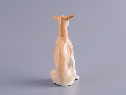 Скульптура Левретка сидящая Вильма арт. 82.83388.00.1