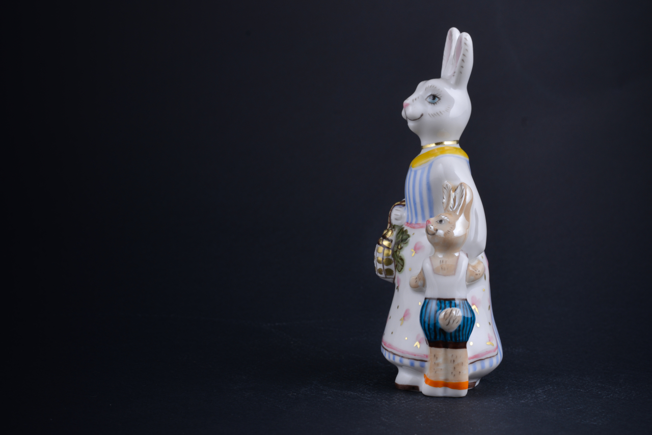 Скульптура Зайчиха-мама, арт 62.21238.00.1, 