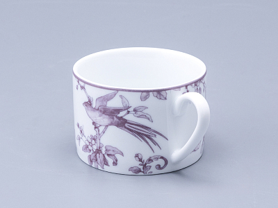 Чашка с блюдцем форма Соло рисунок Monplaisir Violet, арт. 81.29440.00.5