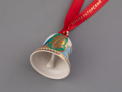 Подарочный набор Колокольчик форма Петелька рисунок Рождественские узоры 3 штуки, арт. 81.32619.00.1, 