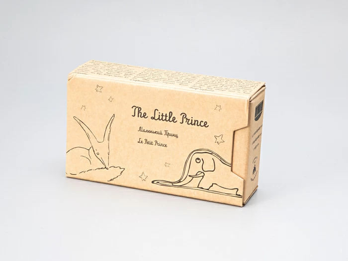 Шкатулка в подарочной упаковке, форма Граненая, рисунок Принц на планете арт. 81.23891.00.1, 