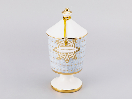 Подарочный Набор Свеча ароматическая рисунок Азур 2 аромат Черничные ночи арт. 81.32058.00.1, 