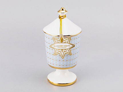 Подарочный Набор Свеча ароматическая рисунок Азур 2 аромат Черничные ночи арт. 81.32058.00.1