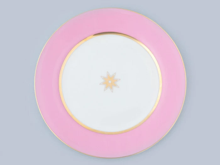 Тарелка плоская 200 мм форма Стандартная 2 рисунок Астра 1 арт 80.46798.00.1, 