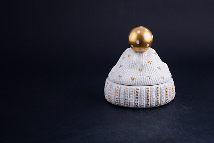Шкатулка Детская шапочка, рисунок Золотой Помпон, арт 60.14116.00.1