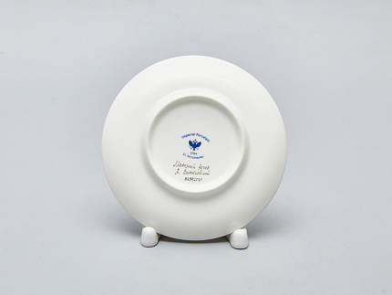 Чашка с блюдцем 165 мл форма Майская рисунок Морозный вечер, арт. 81.10507.00.1