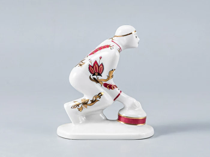 Скульптура форма Кёрлингистка рисунок Керлингистка арт. 82.78251.00.1, 