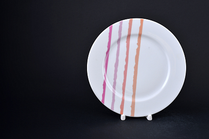 Тарелка 215 мм, Апрель, на форме Европейская 2, арт 60.13080.00.1