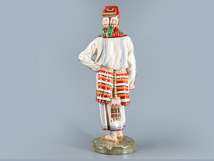 Скульптура Народности России Мордовка племени мокша арт. 82.66477.00.1