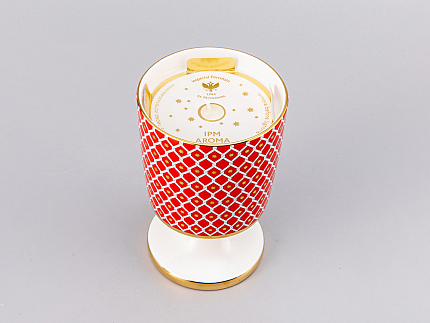 Подарочный Набор Свеча ароматическая, рисунок Скарлетт 2 аромат  Ваниль Пачули арт. 81.32055.00.1