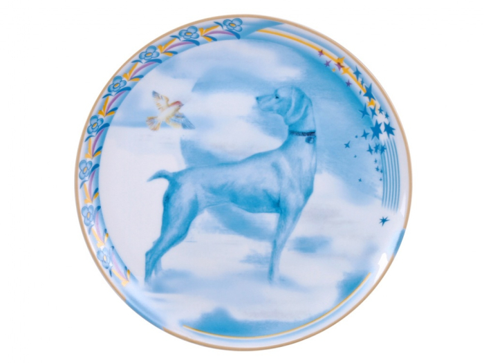 Декоративная тарелка 195 мм форма Эллипс рисунок Небеса арт. 80.89367.00.1, 