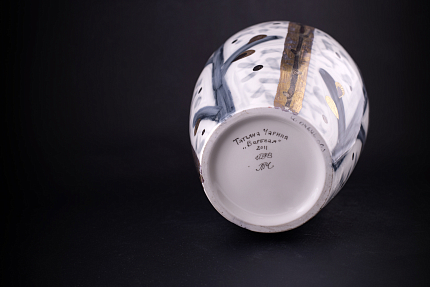 Ваза Вербная на форме Ламповая, арт 60.04646.00.1