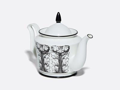 Подарочный набор чайник форма Юлия рисунок Сысоев. Волшебный сад I арт. 81.30910.00.1