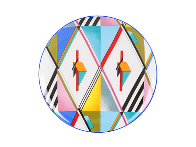 Чашка с блюдцем 165 мл форма Майская рисунок Движение 3, арт. 81.27332.00.1