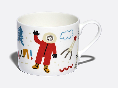 Детский набор на 1 персону 3 предмета форма Восточная рисунок Яркая Москва, в подарочной упаковке, арт. 81.34058.00.1
