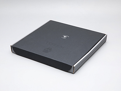 Декоративная тарелка 300 мм в подарочной упаковке, форма Эллипс 2, рисунок Тотем Кабан арт. 81.26807.00.1