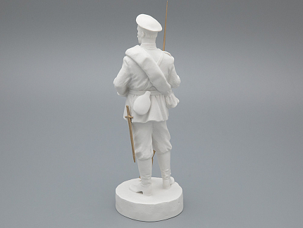Скульптура Рядовой эпохи Александра III, в подарочной упаковке, рисунок Белый бисквит, арт 81.33430.00.1