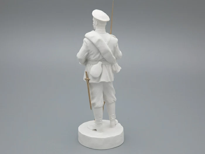 Скульптура Рядовой эпохи Александра III, в подарочной упаковке, рисунок Белый бисквит, арт 81.33430.00.1, 