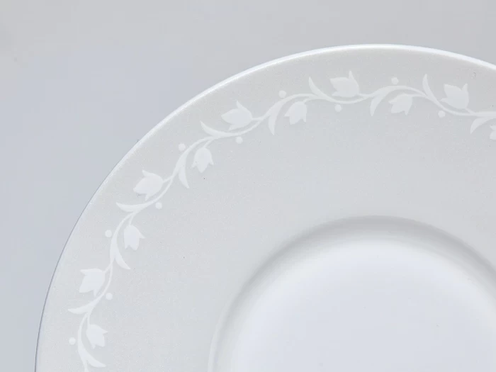 Чашка с блюдцем 130 мл, форма Идиллия, рисунок Жемчужная сетка, арт. 81.34972.00.1, 