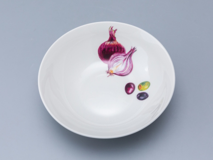 Салатник 165 мм, форма Соло 1 рисунок Мамина Дача, арт. 80.48020.00.1, 