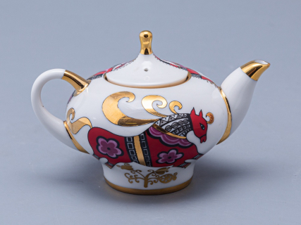 Комплект чайников Новгородский Красный конь арт. 81.10353.00.1, 