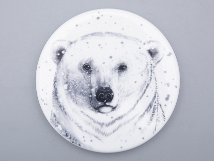 Шкатулка в подарочной упаковке, форма Идиллия, рисунок Тотем. Медведь арт. 81.31594.00.1