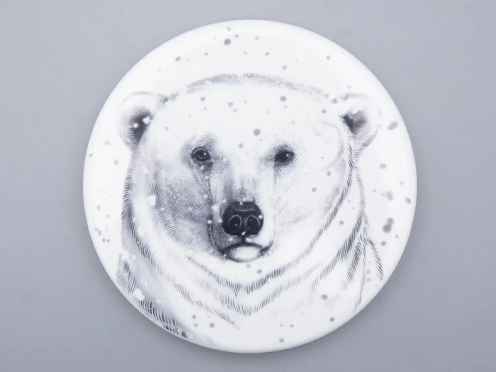 Шкатулка в подарочной упаковке, форма Идиллия, рисунок Тотем. Медведь арт. 81.31594.00.1, 