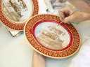 Тарелка декоративная 265 мм в подарочной упаковке, форма Mazarin (Мазарин), рисунок Фонарщик, арт. 81.18063.00.1, 