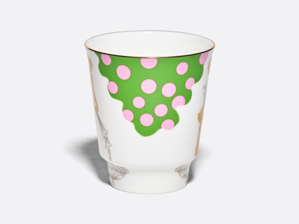 Чашка с блюдцем 165 мл, форма Майская, рисунок Фонтан Нимфа и Данаида, арт. 81.34935.00.1, 