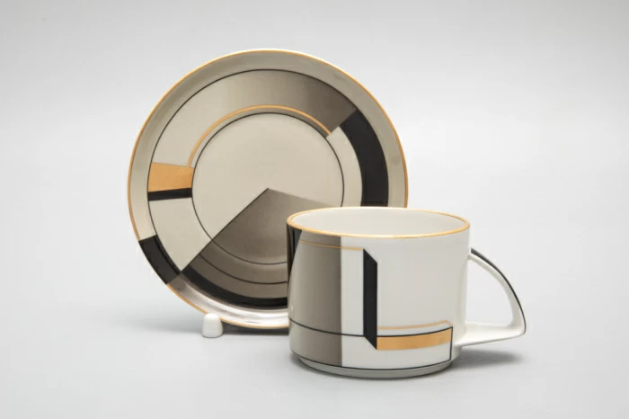 Чашка с блюдцем чайная форма Баланс рисунок Проект 3 арт. 81.28763.00.1, 