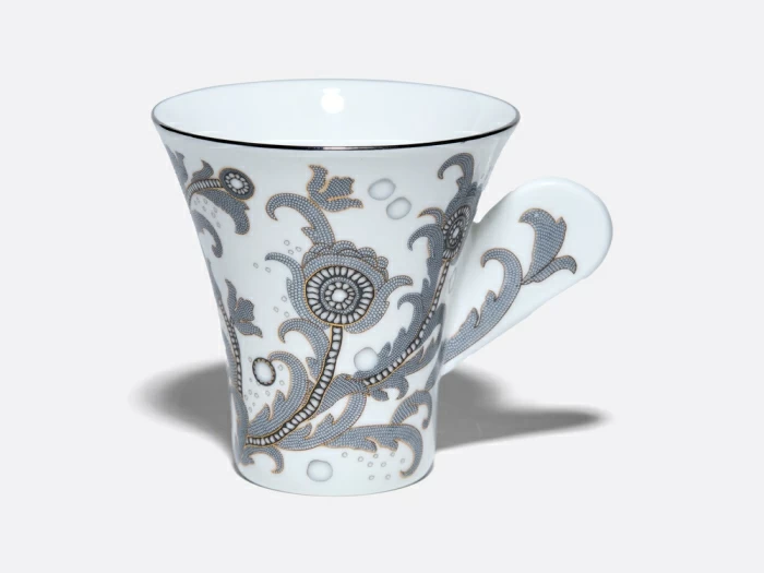 Чашка с блюдцем 225 мл в подарочной упаковке, форма Модерн, рисунок Жемчужный арт 81.10805.00.1, 