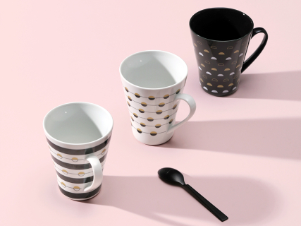 Бокал форма Колокол рисунок Балтийский берег 2, арт 80.45175.00.1, 